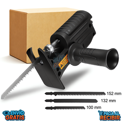 SawDrill™ 🪚 - Adaptador sierra para taladro 🔧