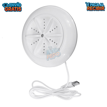 WashCube™ 🫧 - Mini lavadora portátil USB ⚡